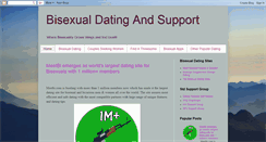 Desktop Screenshot of bisexual-dating-site.org